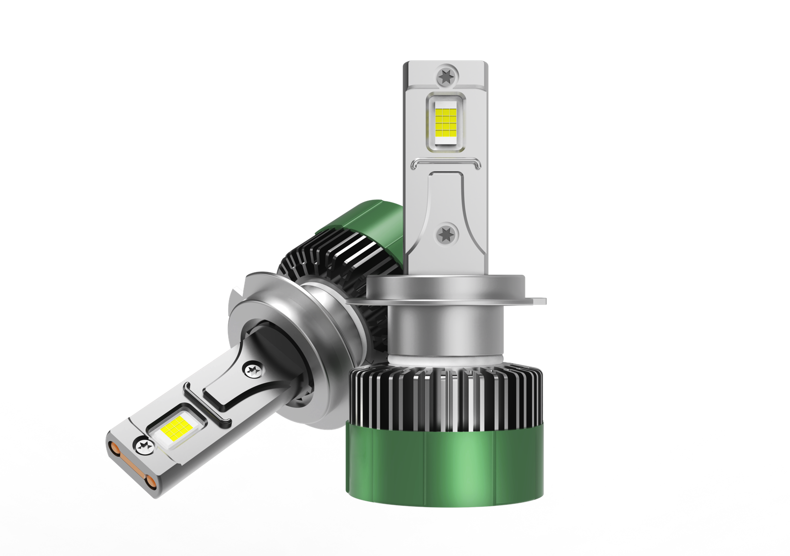 Xien Automotive M76 LED headlight bulb product render
