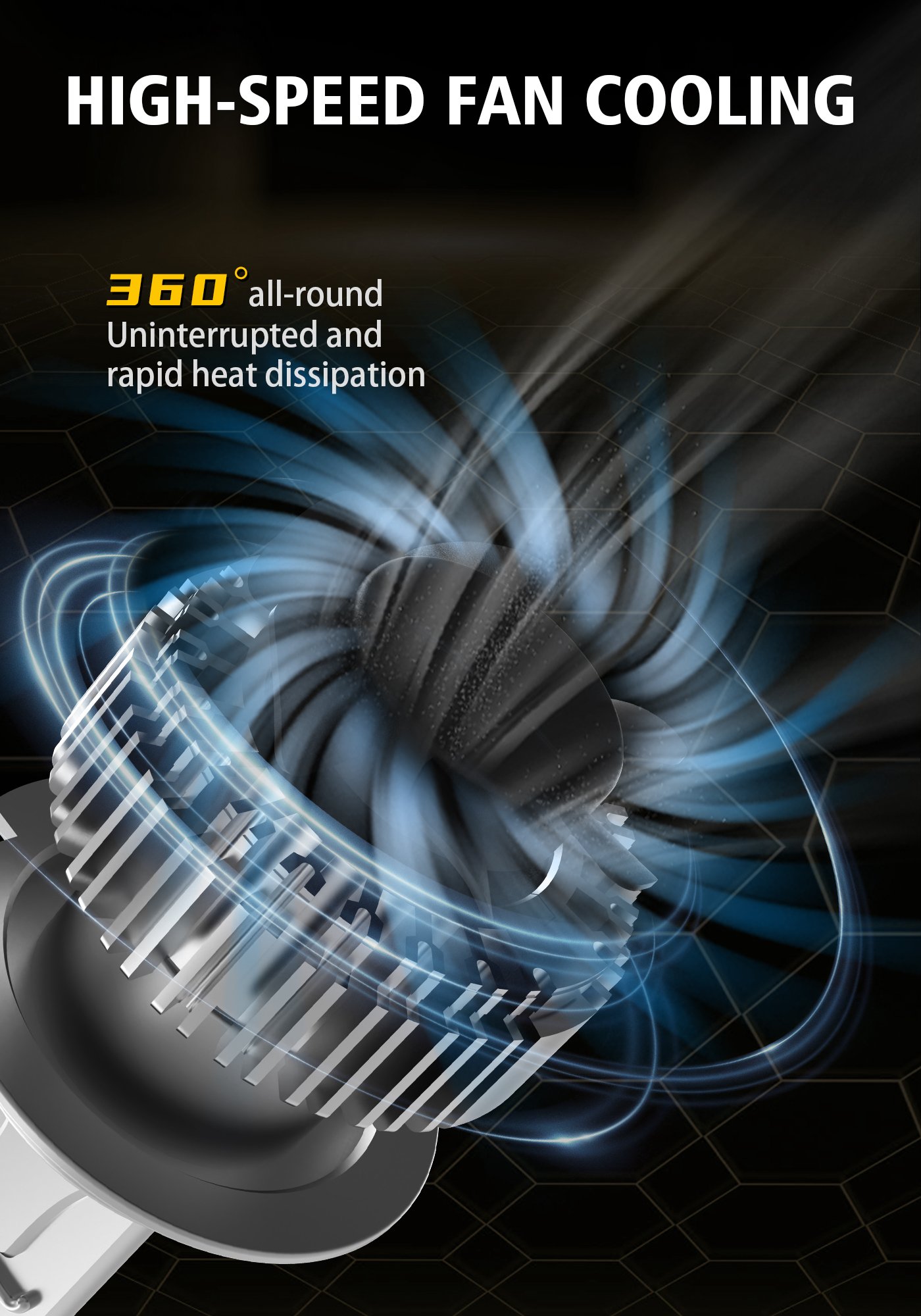 M77 Detail Cooling Fan