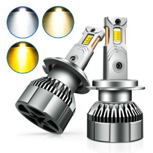 Premium 3 Color LED Headlight Bulb for Wholesale