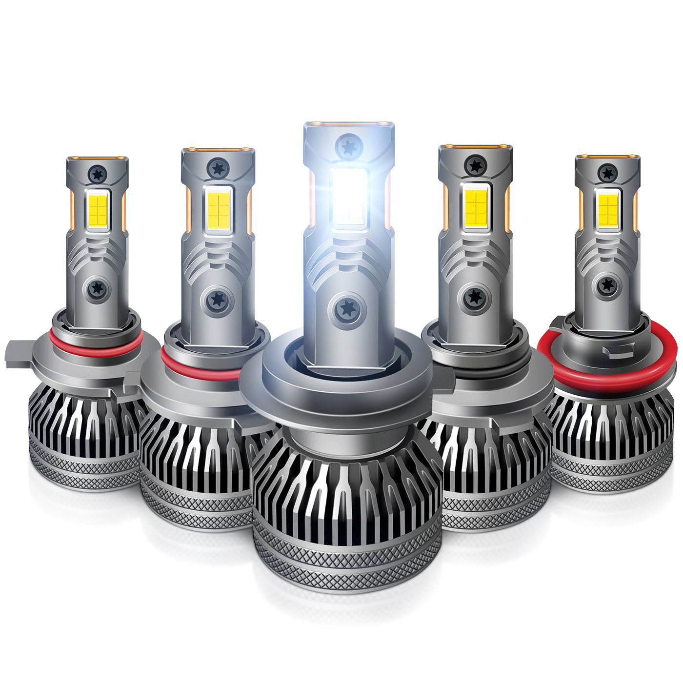 140W High Power H7 LED Headlight Bulb - Image 6