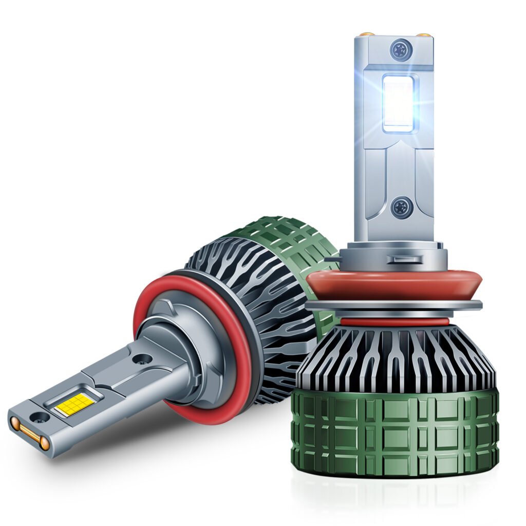 M85 9005 LED headlight bulb kit with retail box