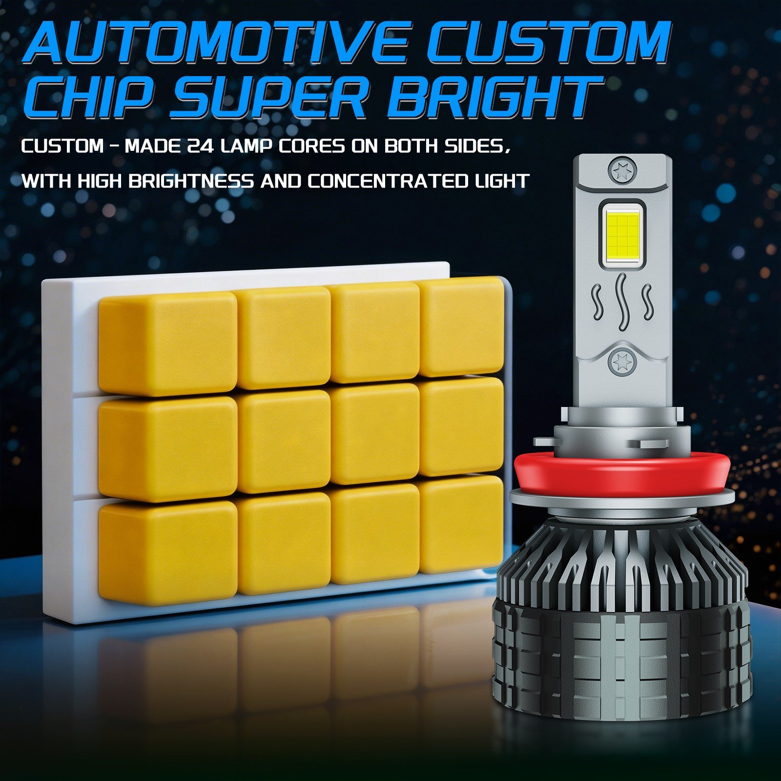 M87 LED headlight kit